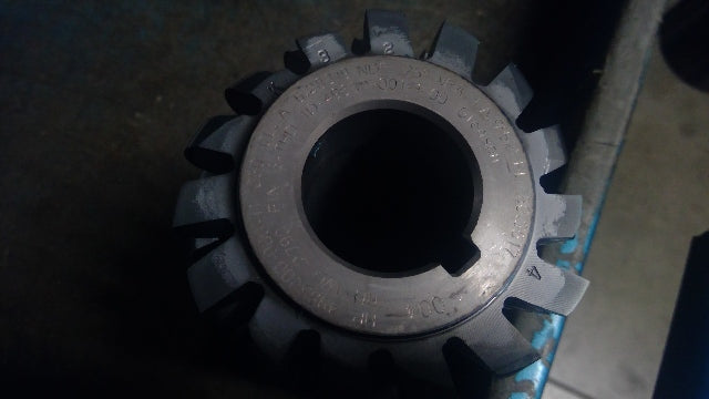 Gleason ID-49832-001-1-00 Gear Hob Cutter 5" OAL  25° NPA LA.9°52' FL.50.3517