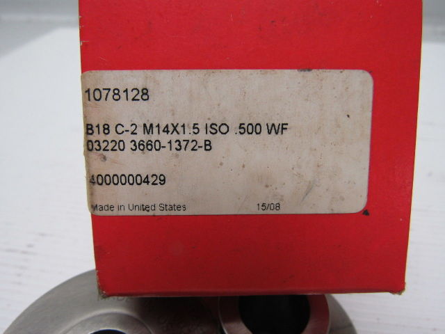 Reed B18 C-2 M14x1.5 ISO .500 W.F. Thread Rolling Dies 1 Set of 2