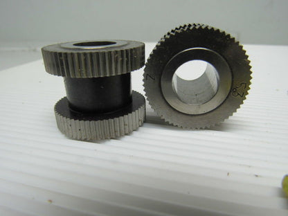 Reed B13 E-5 48T .095 Serration Knurl Rolling Dies 1 Set of 2