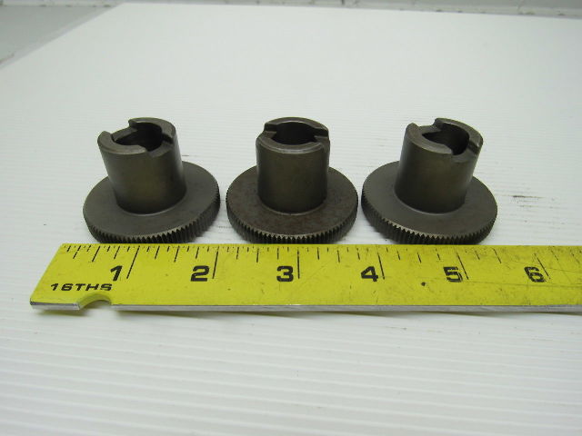 Reed 4-48307A .642 BD 32T Serration Knurl Rolling Dies 1 Set of 3