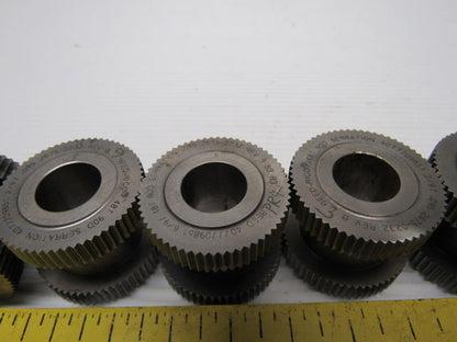 Reed 2675-0232 Rev B 48T 90D Serration Knurl Rolling Dies 1 Set of 5