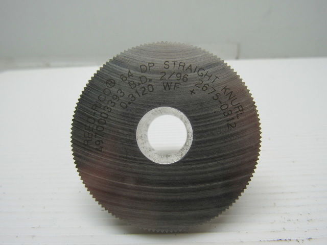 Reed 2675-0312 64 DP 0.3120 WF Straight  Knurl Rolling Dies 1 Set of 2