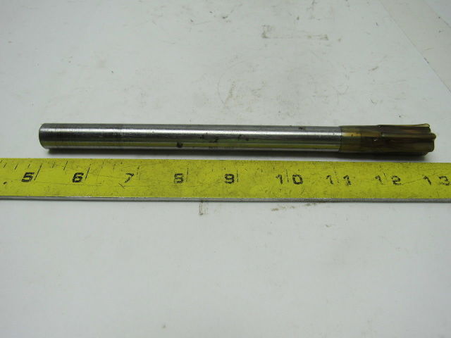 Hanniable Series 800 .6272 Solid Carbide Head .560 Steal Shank 6 Flute Reamer