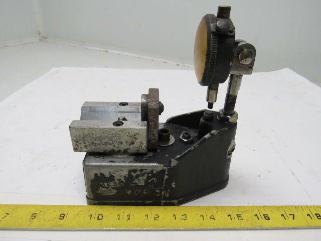 Dow Gage Model 10 Dial Manual Precision Parts Comparator Gauge .005mm Increment