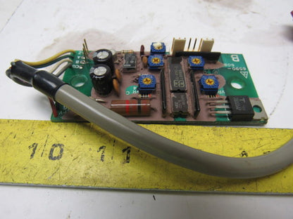 Mazak 6590-608 Encoder Board From a MULTIPLEX 620 CNC
