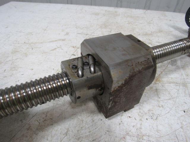 Yamasaki Mazak MLTPLX 620 Axis Ball Screw Assembly CNC Lathe
