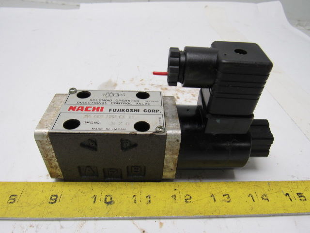 Nachi SA-G01-H3X-C1-11 Solenoid Operated Control Hydraulic Valve