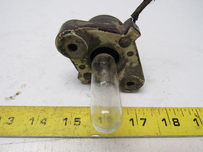 Geco Vintage Porcelain Single Bulb Fused Socket 125V 75W Steam Punk