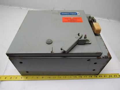 Joslyn Clark C18TAX6031500T Fusible Disconnect Switch Enclosure