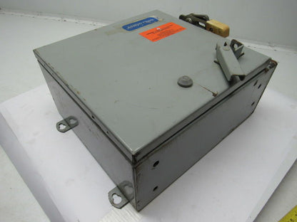 Joslyn Clark C18TAX6031500T Fusible Disconnect Switch Enclosure