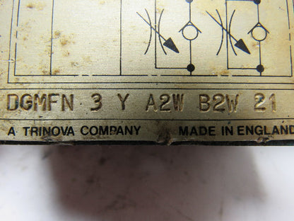 Vickers DGMFN-3-Y-A2W-B2W-21 Modular Valve Flow Regulator