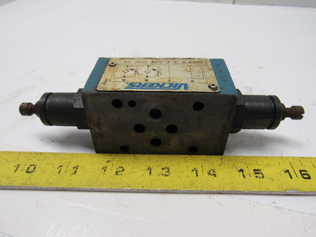 Vickers DGMFN-3-Y-A2W-B2W-21 Modular Valve Flow Regulator