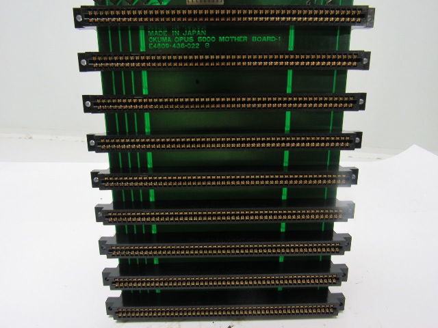 Okuma E4809-436-022 Opus 5000 Mother Board-11 Card Holder