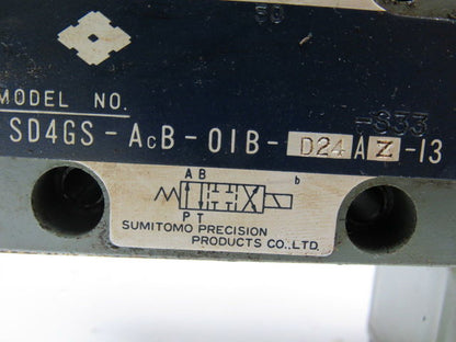 Sumitomo SD4GS-AcB-OIB-D24-AZ-13 Directional Control Valve Okuma LC20-2SC