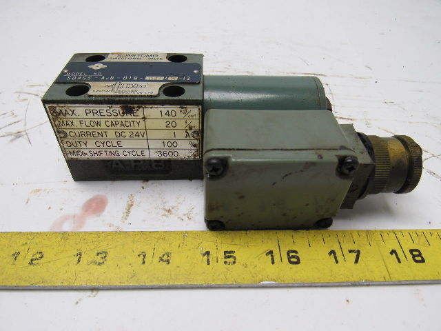 Sumitomo SD4GS-AcB-OIB-D24-AZ-13 Directional Control Valve Okuma LC20-2SC
