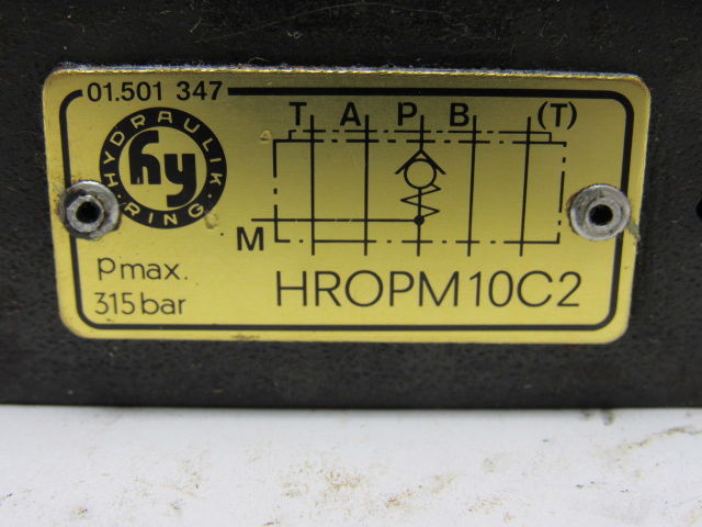Hydraulic  Ring HROPM10C2 Modular Manifold Block Sub Plate