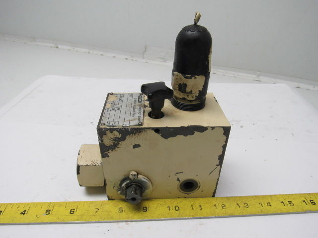 Hydac Hydac SAB20 E12Y2. T150 Hydraulic Accumulator Shut Off Block