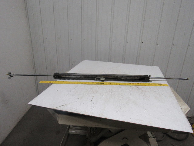 Smooth Round Pneumatic Air Cylinder 35-1/2" Stroke 5/8" Rod 1-1/8" Bore