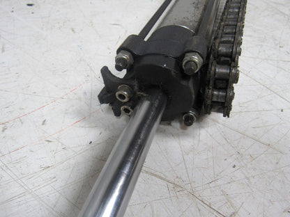 Smooth Round Pneumatic Air Cylinder 35-1/2" Stroke 5/8" Rod 1-1/8" Bore