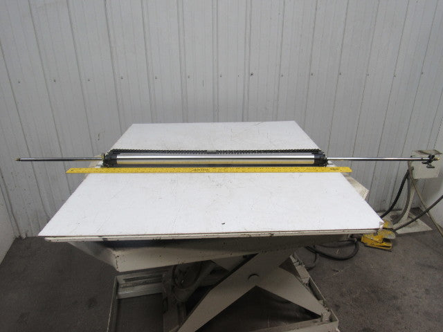 Smooth Round Pneumatic Air Cylinder 35-1/2" Stroke 5/8" Rod 1-1/8" Bore