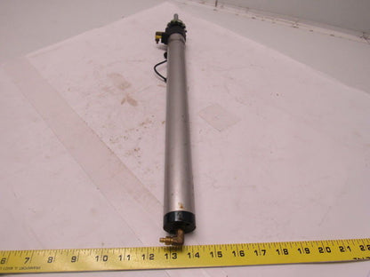 Pneumatic Air Robot Cylinder 32-1/2" stroke 1-1/2" Bore Double End