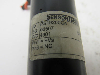Sensor Technics PS19200G4  Pressure Sensor 12-36v 0-200 psig 4-20mA 2 wire