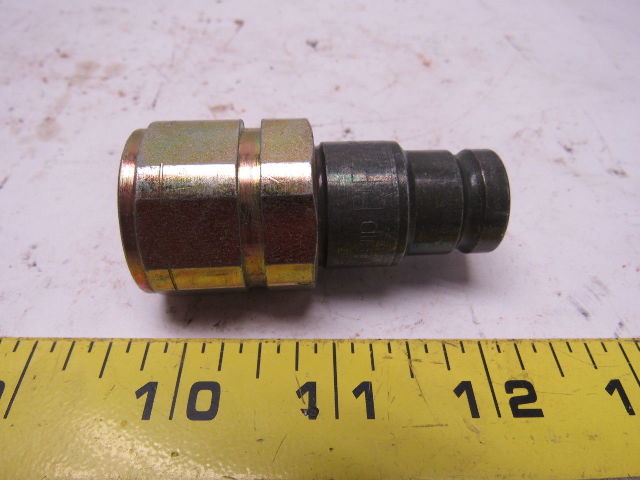 DynaQuip DFP-680 Male Quick Coupler Body 1/2"NPT Female Fluid Connector