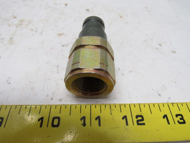 DynaQuip DFP-680 Male Quick Coupler Body 1/2"NPT Female Fluid Connector