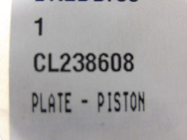 Clark 238608 Piston Plate Forklift Part
