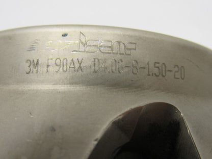Iscar 3M F90AX D4.00-8-1.50-20 90° Heavy Duty  8 Indexable Insert 4" Face Mill