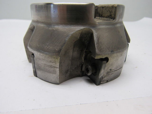 Heavy Duty 6 Indexable Insert 4" Face Mill 1-1/2" Bore