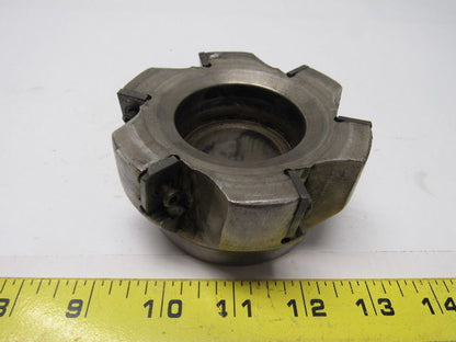 Heavy Duty 6 Indexable Insert 4" Face Mill 1-1/2" Bore