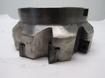 ISCAR 3M F90AX D6.00-10-2.00 20 90° 10 Indexable Insert 6" Face Mill 2" Bore