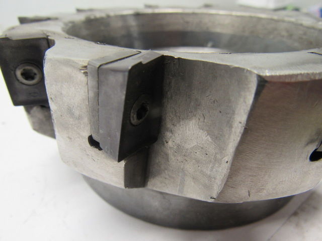 ISCAR 3M F90AX D6.00-10-2.00 20 90° 10 Indexable Insert 6" Face Mill 2" Bore