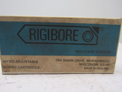 Rigibore R12F5 Angular Mounted 90° Approach Boring Bar Insert Special