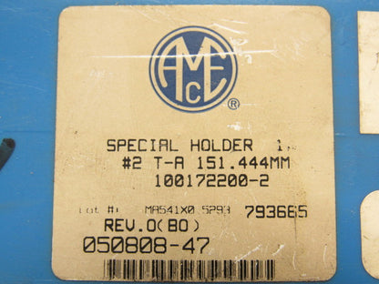 AMEC 050808-47 Rev 0(B0) Indexing Step Bore Chamfer Tool #2 T-A 151.444 mm