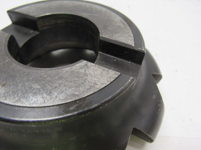 Iscar 3MF75AXD6.0-9-2.0-20 75° Face Mill Index Insert Tool Holder 6" 2" Arbor