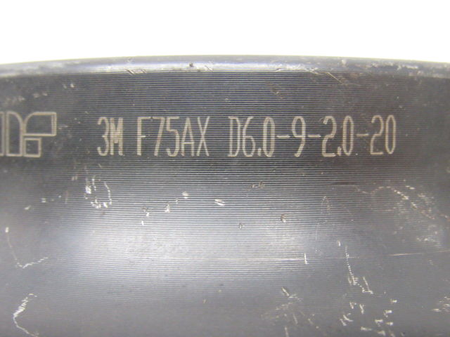 Iscar 3MF75AXD6.0-9-2.0-20 75° Face Mill Index Insert Tool Holder 6" 2" Arbor
