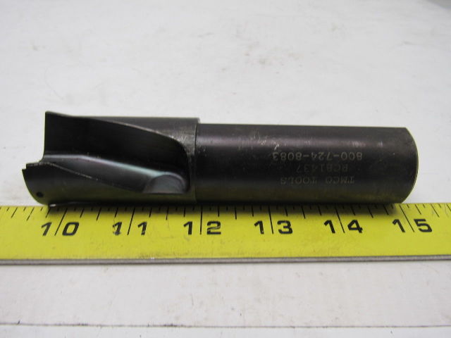 TMCO RCP1437 1.437 Indexable Insert Counter Bore  1-1/4" Shank 2" Flute