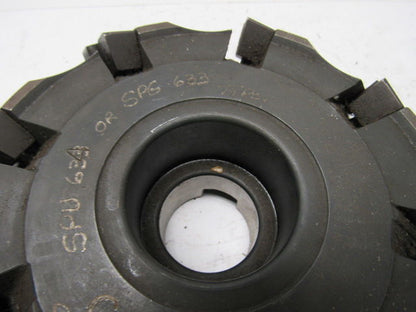 6" End Mill Face Cutter 45° 1.50" Arbor
