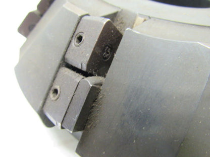 6" End Mill Face Cutter 45° 1.50" Arbor