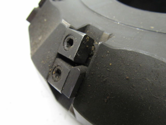 Valenite VMC-76-4-0608 RA 3T9 6" Shoulder Milling Cutter 45° 1.500" Arbor