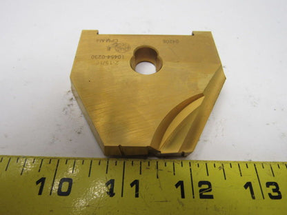 ALLIED MACHINE AMEC 10454-0230 2-15/16" Spade Drill Insert Tin Coated