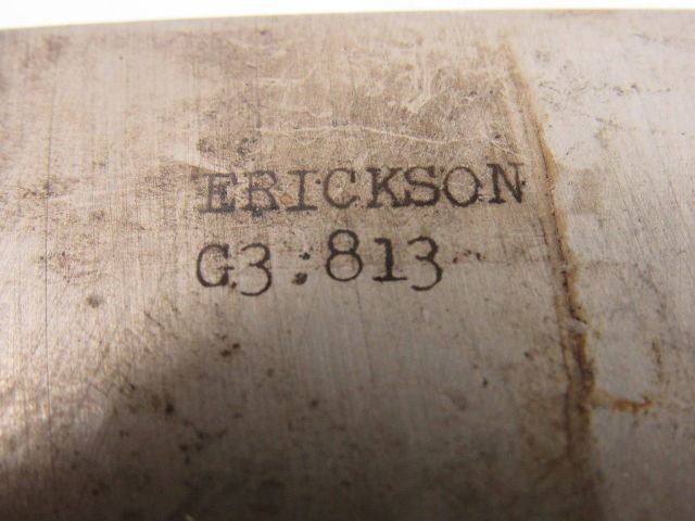 Erickson G3.813 3.313" Spade Drill Insert Series G