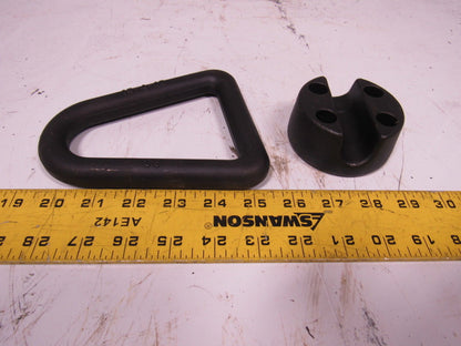 Actek 68090 12,000# Cap Bolt-On Hoist Ring Flip Flop 180° Pivot Non Rotating