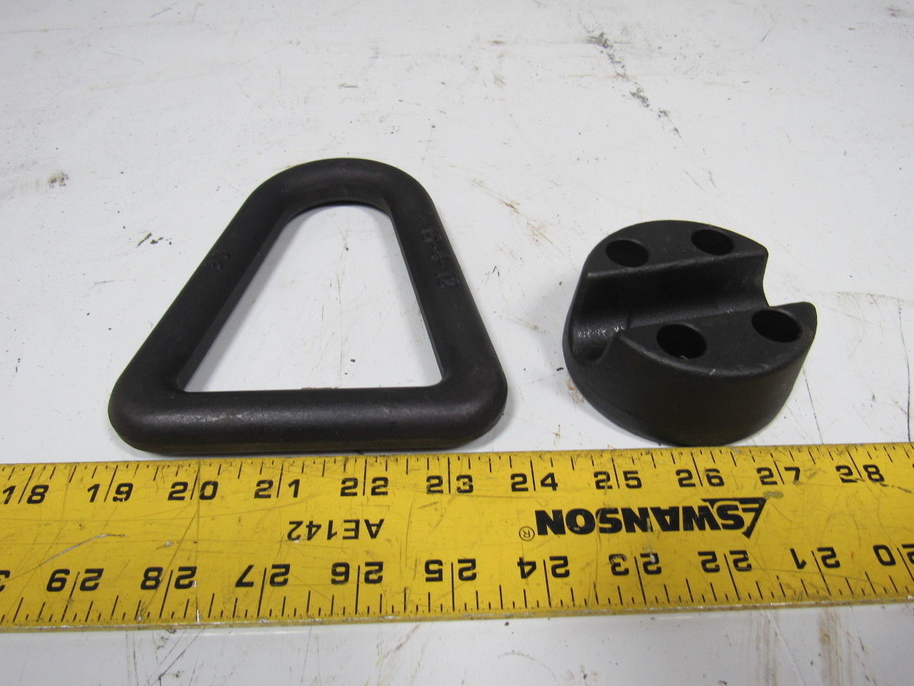 Actek 68090 12,000# Cap Bolt-On Hoist Ring Flip Flop 180° Pivot Non Rotating