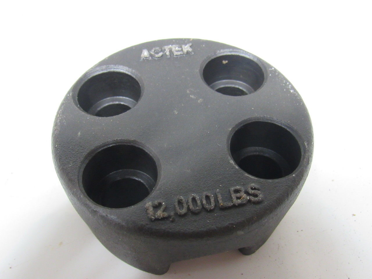 Actek 68090 12,000# Cap Bolt-On Hoist Ring Flip Flop 180° Pivot Non Rotating