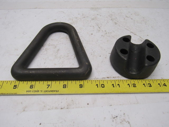 ADB 34045 12,000 Lbs. Flip Flop Bolt-On Hoist Ring Non Rotating 180° Pivot