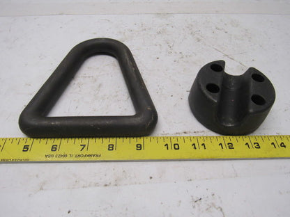 ADB 34045 12,000 Lbs. Flip Flop Bolt-On Hoist Ring Non Rotating 180° Pivot