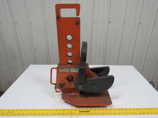 RENFROE WHSR 6 Ton Capacity Vertical Sheet Plate Lifting Clamp 0-12" Range